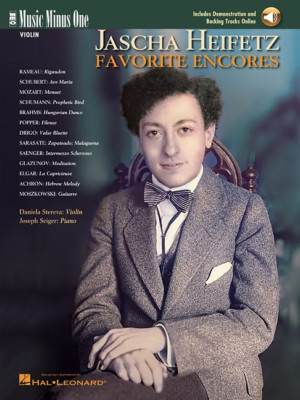 Jascha Heifetz - Favorite Encores: Violin Play-Along 2- - BOOK NEW Heifitz, Jasc