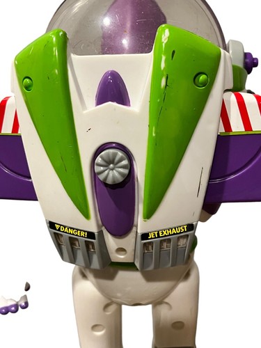 Disneys Pixar Toy Story Buzz Lightyear Talking 12" Action Figure Andy On Foot - Picture 15 of 24