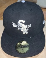 Vintage Bristol White Sox New Era 5950 On Fie...