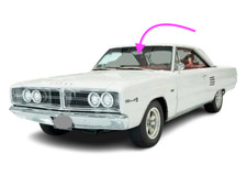 Fits 1971-1974 Dodge Charger Plymouth Satellite 2D Coupe Front Windshield Glass