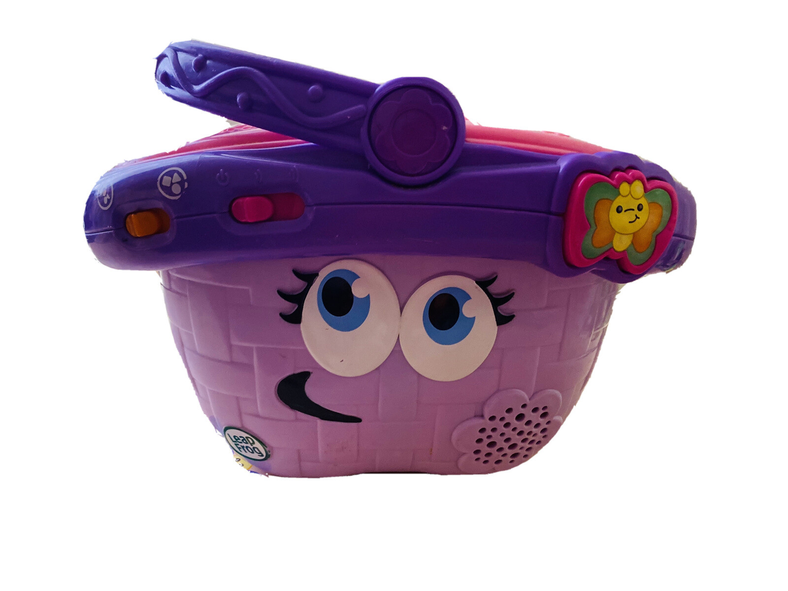 LeapFrog Shapes and Sharing Talking Picnic Basket Working Buttons Music