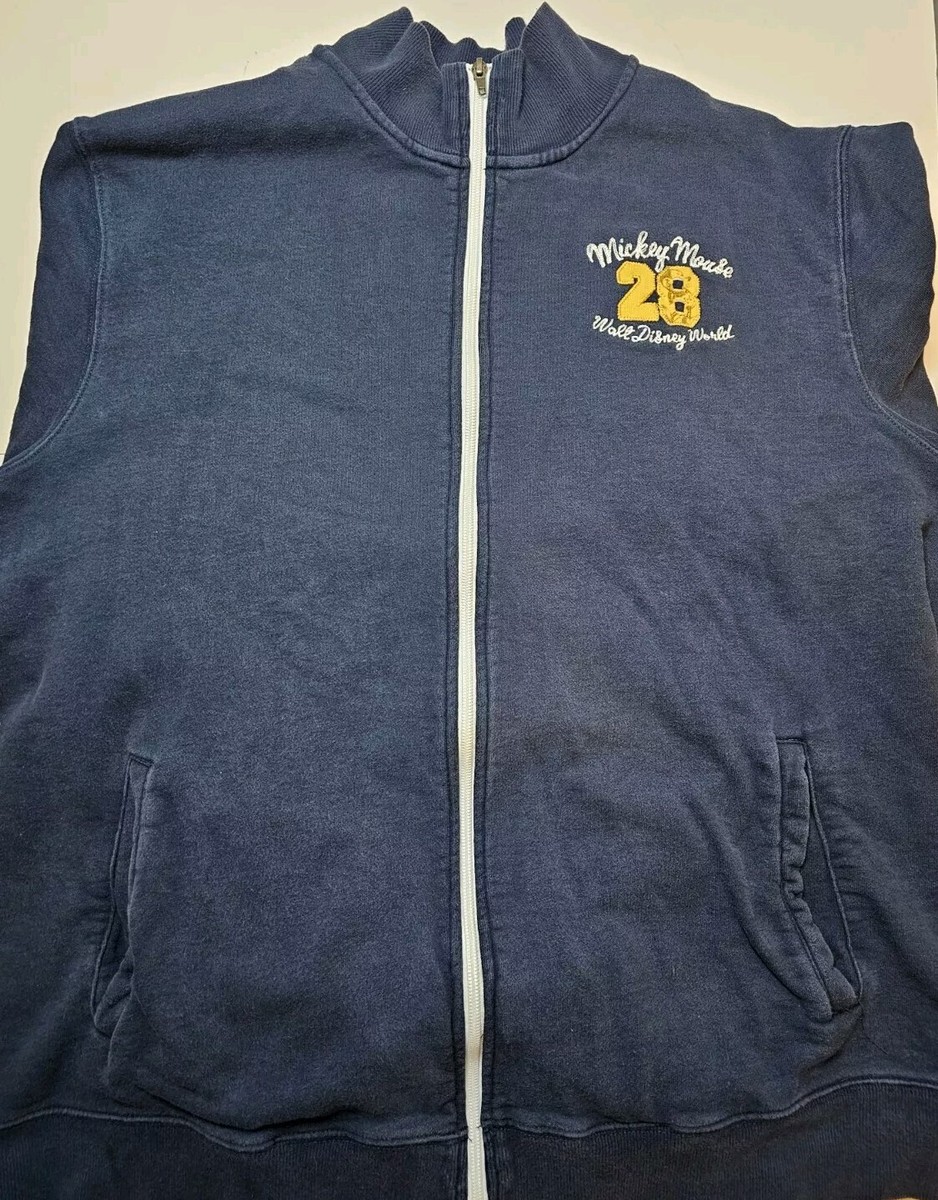 Disney WDW Brand Mickey Mouse 1928 Embroidered Jacket. Front/back