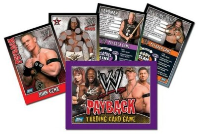 WWE Payback Trading Card Singles (Topps, 2006) MULTIBUY