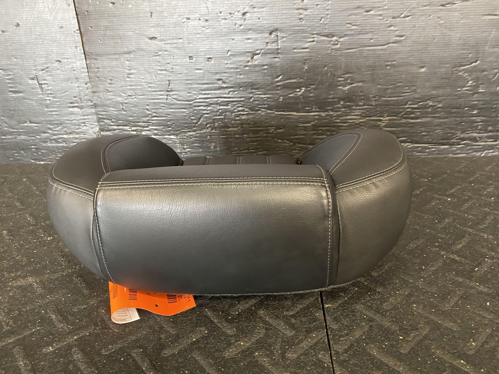 2009 MASERATI GRANTURISMO REAR DRIVER LEFT BOTTOM SEAT CUSHION BLACK LEATHER
