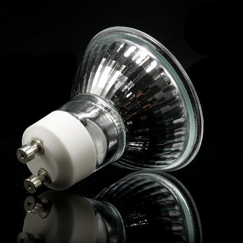 Halogen Spotlight Bulb Dimmable Spotlights Gu10 Mr16 Gu5.3 Glass Housing 2pins - Picture 7 of 12