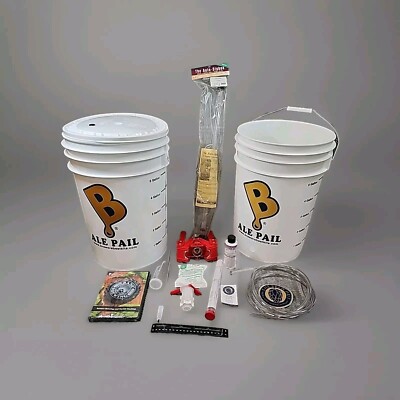 THE BREW HUT BASIC EQUIPMENT KIT FOR MAKING 5 GALLONS OF BEER