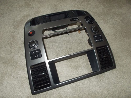 Nissan Armada 2013 Radio HVAC Trim Bezel w/ Vents OEM - Picture 3 of 7