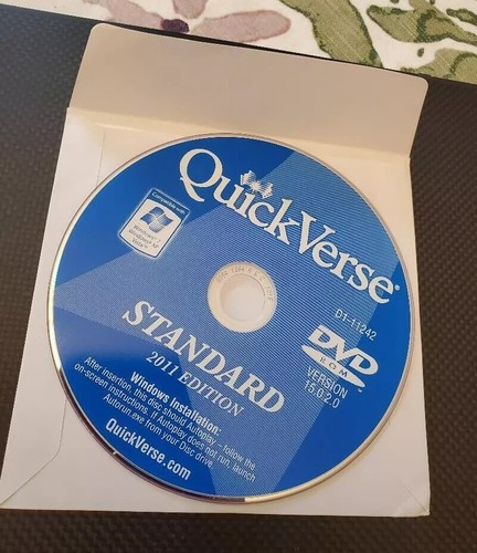 QuickVerse Bible Study - 2011 (Standard) for Windows - Only few remaining! - 第 1/13 張圖片