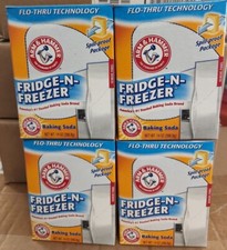Arm Hammer Fridge-N-Freezer Baking Soda Eliminates Odor 4 packs 14 0z each box