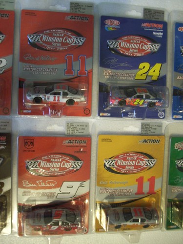 2003 15 CAR SET WINSTON CUP 1/64 VICTORY LAP 1971-2003 & see bonus option in pic - Picture 4 of 7