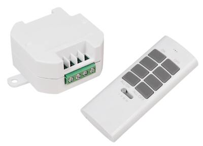 Funk-Schalter Set ''Comfort'' 1x Empfänger LED komp. + 1x Fernbedienung max. 2000W