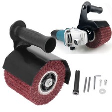 Burnishing Polishing Machine AngleGrinder Attachment For Wood Metal Grinding M10