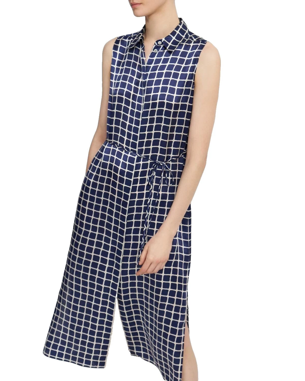 Theory Business Silk Shirt Dresses