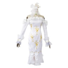 Anime Identity V Cosplay White Costume Women Fancy Dress Halloween Party Ball