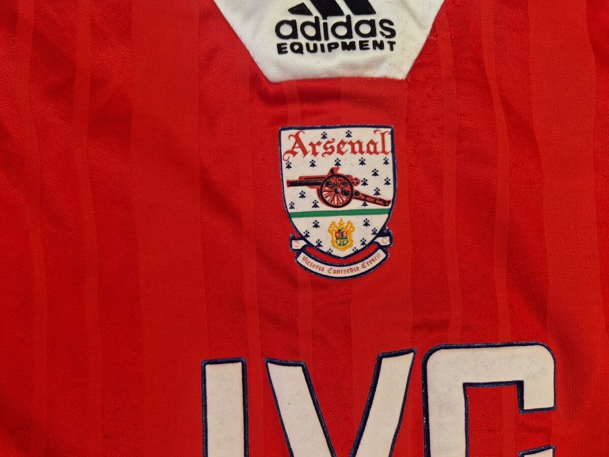 VINTAGE ORIGINAL ARSENAL 1992-1994 MENS L LARGE 40-42 VINTAGE ORIGINAL ARSENAL 1992-1994 MENS L LARGE 40-42