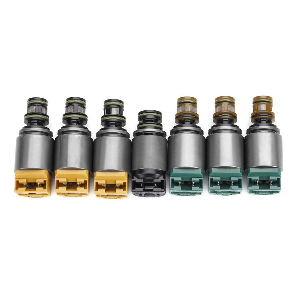 7x Transmission Shift Solenoid kit for Audi BMW Aston Martin 6HP19 6HP21 6HP28