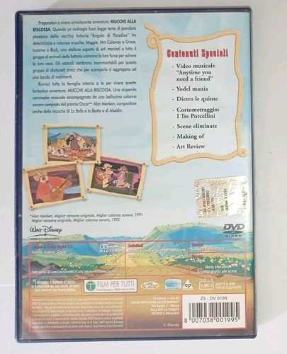 Dvd Big Hero 6 + Alla Ricerca Di Nemo + Mucche Alla Riscossa + Frozen Il Regno - Foto 7 di 9