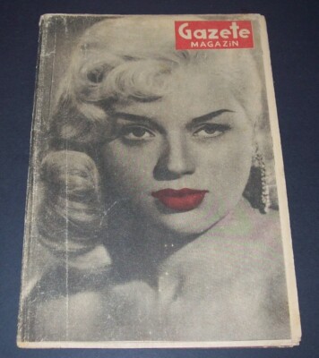 DIANA DORS -BELLY DANCER Cover TURKISH Magazine AICHE NANA -BELLY DANCERS 33607
