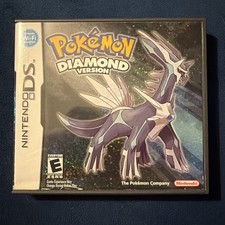 DS Pokemon Diamond Version Case w/ Booklet & ...