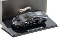 1:43 Hot Wheels Elite Lamborghini Aventador LP700-4 Coupé Noir