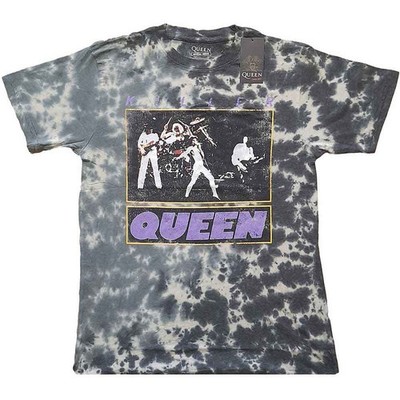 Queen Unisex T-Shirt Killer Queen (Dye-Wash) Grey (XL)