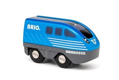 BRIO Pull-Back Train 36019 ab 3 Jahren. [Spielzeug Holz Spielzeug Zug Lokomotive