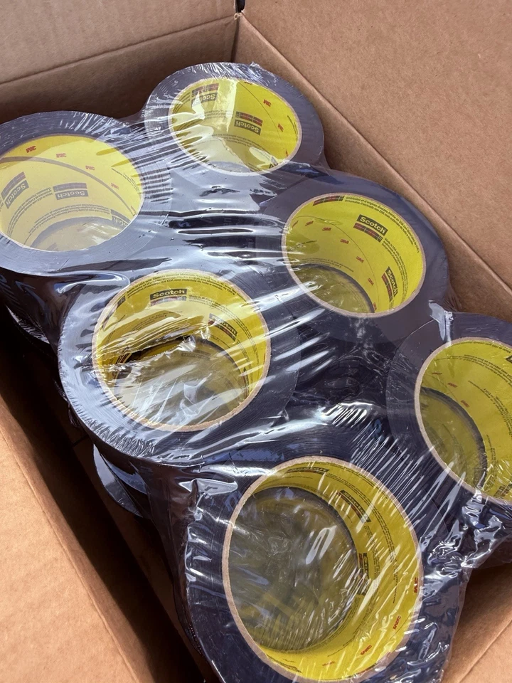 Uno. Cinta de embalaje Scotch 3M-3 pulgadas x 426 pies Amazon Prime. Foto 3 de 4