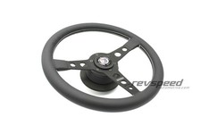 Momo Prototipo 370 Steering Wheel Kit With Alpina Horn Button For Bmw 3 E30 M3