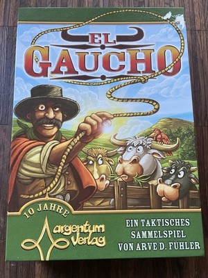 El Gaucho Argentum Verlag- Brettspiel- Strategiespiel -komplett- wie Neu