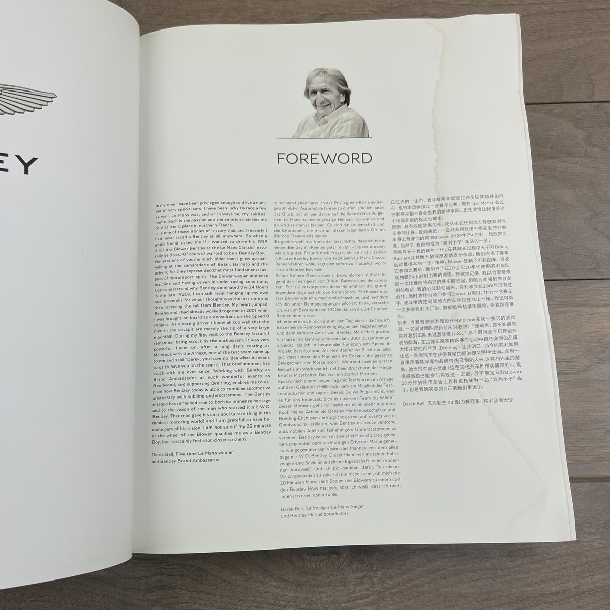 Bentley The Book by Teneues Illustrated Auto Sports Car History