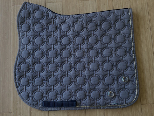 Equiline ACS Shock Absorption DRESSAGE Saddle PAD~RING Pattern~CRYSTAL RINGS
