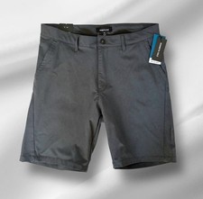 Men's Dark Gray Kenneth Cole Techni-Cole Bermuda Shorts (W32 & W34) NWT