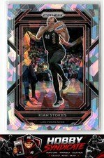 2023 Panini Prizm WNBA #34 Kiah Stokes Ice