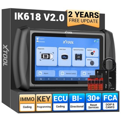 XTOOL IK618 Bidirectional Diagnostic Tool Key Programming Coding OBD2 Scanner