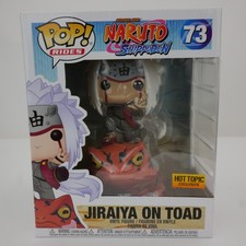 Figura Vinilo Naruto Funko Pop Jiraiya on Toad #73 Hot Topic Exclusivo Raro Nuevo