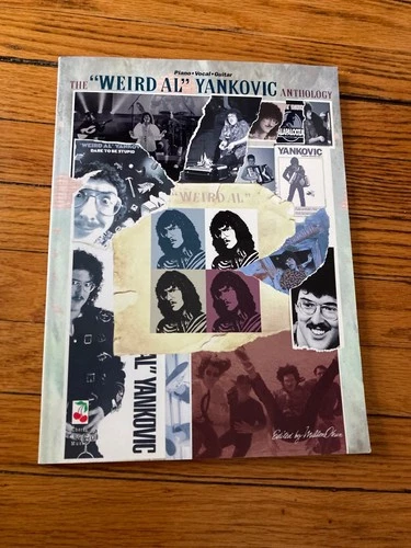 Vintage Weird Al Yankovic Anthology Songbook Original And Rare