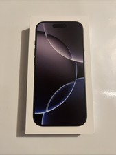 Apple iPhone 16 Pro Black Titanium 256GB - Empty BOX ONLY