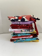 Lot of 17 Assorted Bandanas Colorful Cotton Paisley Novelty Prints