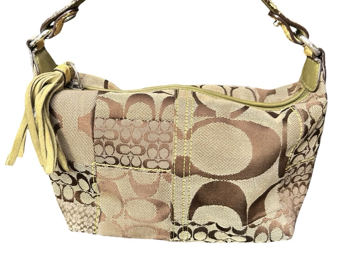 Coach Patchwork Shoulder Bag Exterior Bags & Handbags for Women