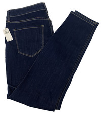 Women's Old Navy High Rise Super Skinny Jeans Black Size 8 Regular Dark Wash