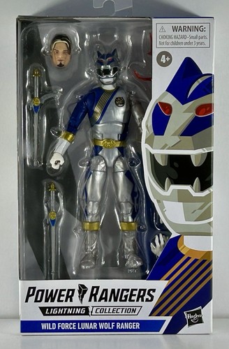 Hasbro Power Rangers Lunar Wolf Actionfigur - F4506 SELTEN WHITE BOOTS FEHLER!