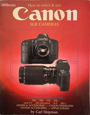 Canon SLR Book, A-1 Owners Manual and Brochure and Accessory Catalog