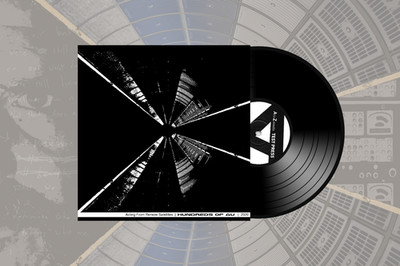 Hundreds Of AU - Acting From Remote Satellites LP (NEW) Black TEST PRESSING 7/25