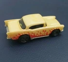 Vintage Hot Wheels 57 Chevy 1976 Cream & Red