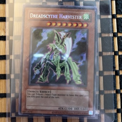 Yugioh TCG Dreadscythe Harvester RP02-EN100 Unlimited SECRET RARE Free shipping