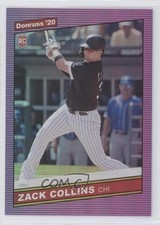 2020 Panini Donruss Retro 1986 Variations Holo Purple Zack Collins #247 0w8