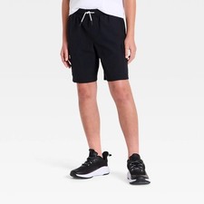 All in Motion Boys' Adventure Pull On Cargo Shorts Size Large Black NWT