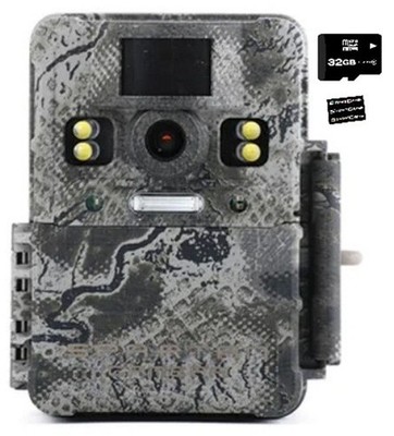 Spartan Lumen 1080P HD 24MP Dual Flash Wide Angle Non-Cellular Trail Camera 32GB