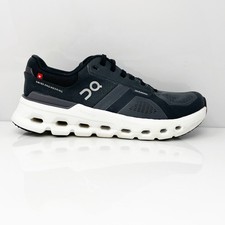 On Womens Cloudrunner 2 Black Running Shoes Sneakers Size 8.5