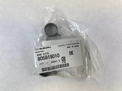 Genuine Subaru Hose Clp18 805918010. X2 st